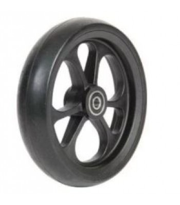 5 Inch Alucore Aluminium Wheelchair Caster - Black